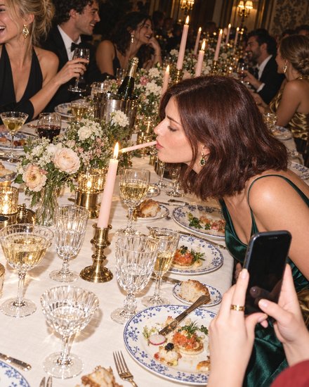 A guest’s view of the party