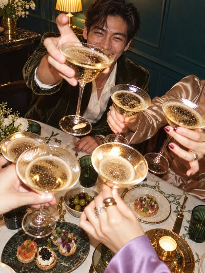A guest’s view of the party